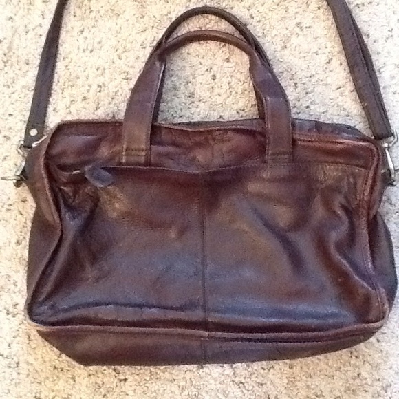 frye laptop bag